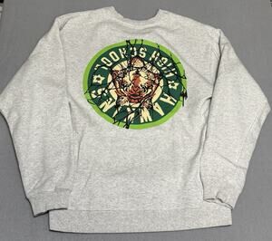 Stranger Things RSVLTS Hawkins High School Demogorgon Grey Sweatshirt Medium